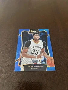 2015-16 Panini Select Anthony Davis Blue Prizm #'d /249 Free Shipping - Picture 1 of 2