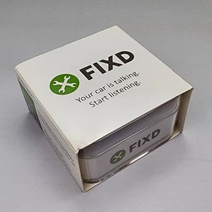 FIXD OBD-II ACTIVE CAR HEALTH MONITOR ENGINE CODE READER DIAGNOSTIC SCANNER TOOL - Picture 1 of 6