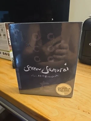 Seven Samurai (1954) -  New Sealed Mint Criterion Collection 4K UHD + Blu-Ray Foto 1 de 2
