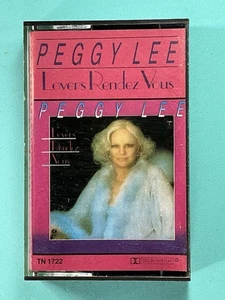 PEGGY LEE Lovers Rendezvous DUTCH ISSUE Cassette Tape 18 ORIG CAPITOL RECORDINGS - Picture 1 of 4