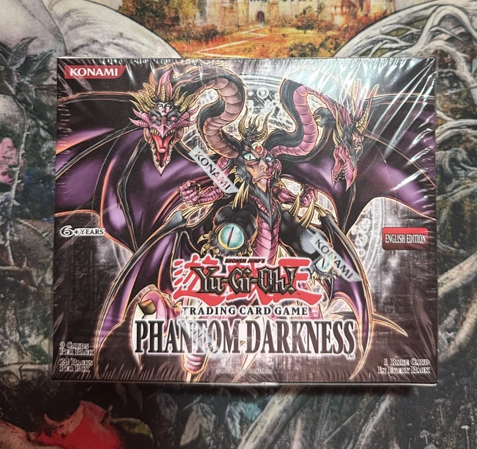 Yu-Gi-Oh! TCG Phantom Darkness Sealed Collectible Card Game Boxes