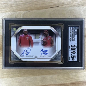 2021 Topps WWE Transcendent Auto THE STREET PROPHETS Gold Framed AUTOGRAPH /25 - Picture 1 of 4