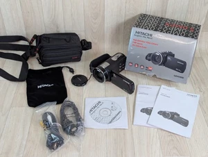 Hitachi DZHV595E Full HD Video Camera. 23x Optical zoom Boxed 8gb SD Camcorder - Picture 1 of 15