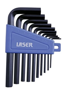 Laser Tools Metric Hex Key Set 10pc 0952 - Picture 1 of 1