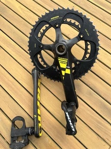 SRAM Red Crankset yellow tour edition full carbon - Picture 1 of 4