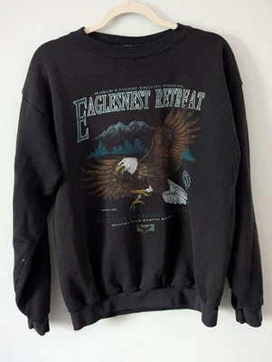Vintage Tultex Eagle Crewneck Sweatshirt X-large USA - Image 1 of 4