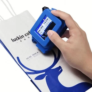 12.7mm handheld mini inkjet printer with expiration date printed on packaging - Picture 1 of 5