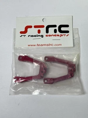 STRC STA31380RR Aluminum HD Rear Shock Towers Red for SCX10 II - Image 1 of 4