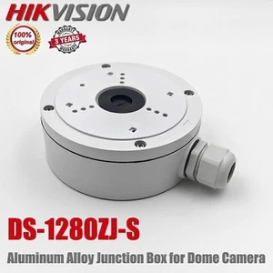 Original Hikvision DS-1280ZJ-S CBS Conduit Base Junction Box Mounting Bracket - Picture 1 of 5