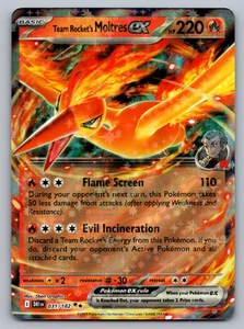 Team Rocket's Moltres ex Pokemon Destined Rivals 031/182 Double Rare NM - Bild 1 von 2