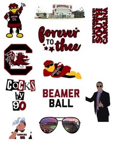 NCAA South Carolina Gamecocks SEC College Aufkleber - Bild 1 von 1