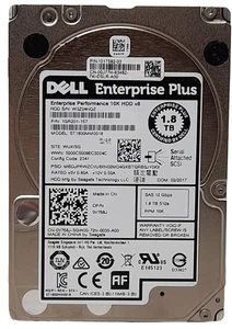 Dell Enterprise Plus ST1800MM0018 0V768J 10K 1.8TB 2.5" SAS HDD 100% Health - Picture 1 of 2