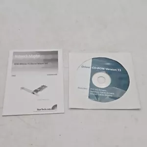 StarTech ST100S 1 Port PCI 10/100Mbps Ethernet Network Adapter Card - Picture 1 of 6
