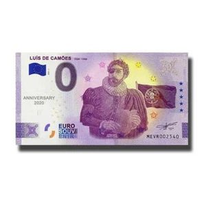 Billet Euro Souvenir MEVR 2021-1 Portugal Anniversary Luis De Camoes - Photo 1/1