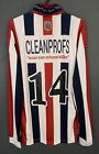 MENS PLAYER ISSUE #14 FC WILLEM II 2017/2018 SOCCER FOOTBALL SHIRT JERSEY SIZE M