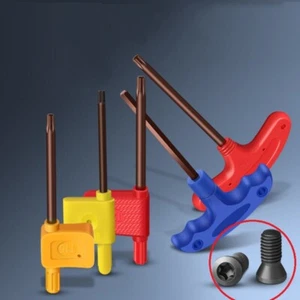 10Pcs Torx Wrench for Torx Screw Flag T-Han T6/7/8/10/15/20 Cutting Tools Parts - Picture 1 of 37