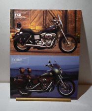 2001 Harley Davidson sales brochure FXD/FXDXT Dyna Super Glide/T-Sport H1