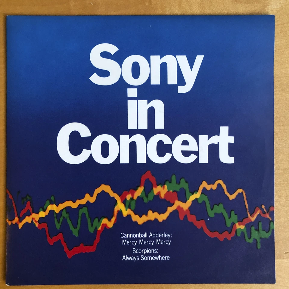 SCORPIONS : Always Somewhere / CANNONB. ADDERLY : Mercy Mercy - SONY PROMO 1979 - Bild 1 von 2