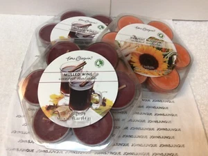 TEALIGHTS LOT OF 3 New in sealed plastic packages 6 tealights per pack 2 scents - Picture 1 of 5