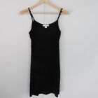 Vintage Boo Radley Womens Camisole Blouse Size 10 Black Sleeveless Top