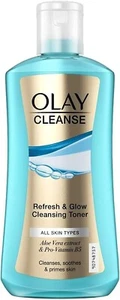 2 x Olay Cleanse Refresh & Glow Cleaning Toner - All Skin Types 200ml NEW UK - Picture 1 of 2