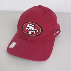 Men’s Adidas NFL San Francisco 49ers Adjustable Hat Cap Vintage Y2K Embroidered - Picture 1 of 4