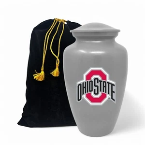 The Ohio State Buckeyes Large Cremation Ashes Keepsake Urn for adult Man & Woman - Picture 1 of 4