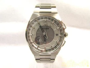 Citizen Satellite Wave F100-T021085 Tag Datum Kiste Eco Drive Solar Herren Uhr - Bild 1 von 9