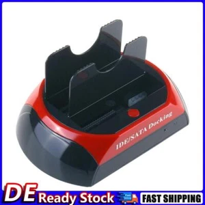 HDD-Dockingstation SATA USB 2.0 auf IDE 2,5 3,5 Zoll Festplattengehäuse (EU) Deu - Afbeelding 1 van 8