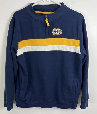 Suéter polar Kent State University KSU cremallera de cuarto suéter juvenil XL (20) USADO EN EXCELENTE ESTADO Foto 1 de 4