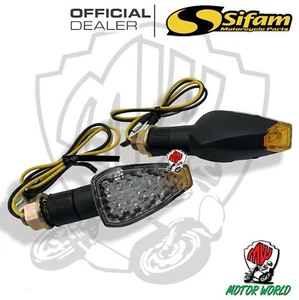 COPPIA FRECCE UNIVERSALI CORTE OMOLOGATE MOTO SCOOTER LAMPADINA - Bild 1 von 1