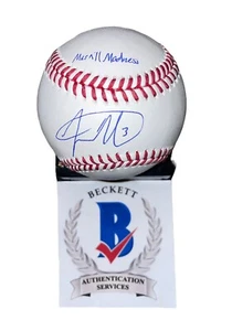 Jackson Merrill Signed Baseball San Diego Padres Autographed Auto Beckett COA - Picture 1 of 2