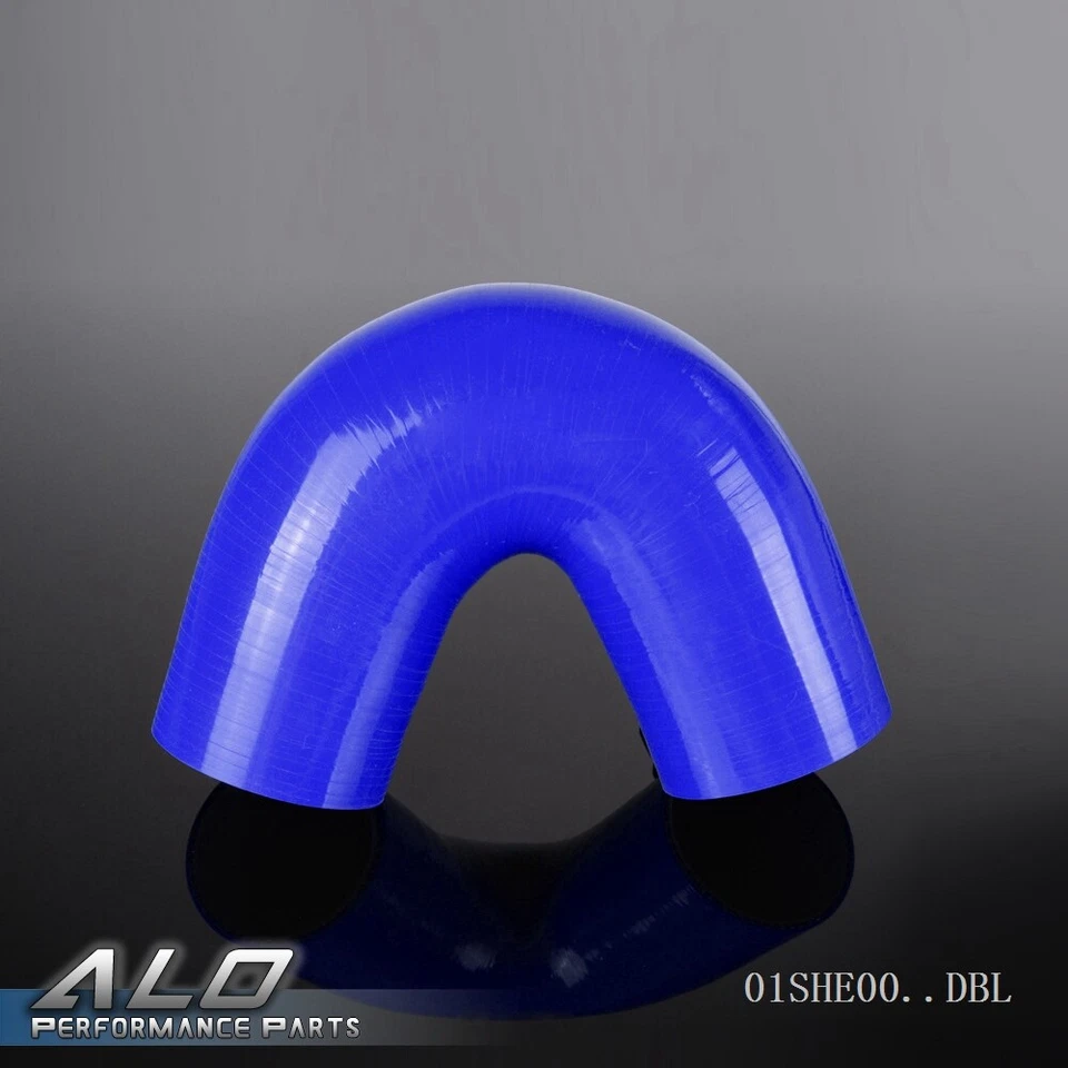 Fit For 55mm 135 Degree Hose Turbo Silicone Elbow Coupler Pipe Blue Hose New - Image 1 of 4