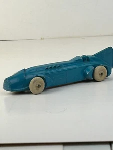 Lincoln White Metal Works, Large Slush Cast Bluebird Land Speed Car, Original - Picture 1 of 15