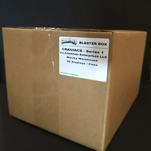 2024 CRANIACS 1ST SERIES SEALED 20 BOX BLASTER CASE LIKE GARBAGE PAIL KIDS - Bild 1 von 3