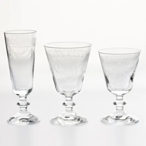 Services de verres 18 pièces Pantho Rona cristallin  - Foto 1 di 1