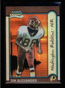 TIM ALEXANDER 1999 BOWMAN CHROME #191 INTERSTATE REFRACTOR PARALLEL /100 BA3077