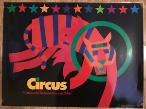 “Circus” Lois Ehler Reading Poster For Library Classroom  17 X 20” Laminated VTG - Picture 1 of 1