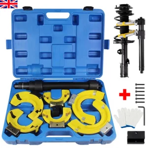 4500kg Coil Spring Strut Compressor Clamp Shock Absorber Suspension 3 Pcs Tool - Picture 1 of 14