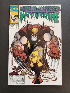 Marvel Comics Presents #92 December 1991 Wolverine Ghost Rider Sam Keith Cover