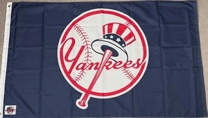 New York Yankees MLB Baseball 3x5 Ft Flag Banner Wall Decor - Picture 1 of 4