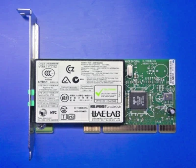 LITE-ON D-1156I#/A1A MODEM FAX 56KBPS PCI CARD - Image 1 of 4
