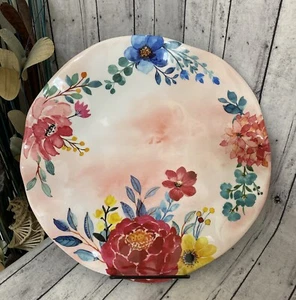 CAROLINE LUXURY MELAMIN FLORAL SPEISETELLER - OUTDOOR ESSTELLER 4er Set - Bild 1 von 6