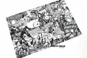 RC 1:10 CAR Comic Stickerbomb sw Folie Aufkleber Heli Boot Decal Sticker Drift - Bild 1 von 3