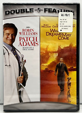 New Robin Williams Dvd Patch Adams / What Dreams May Come Double Feature Sealed