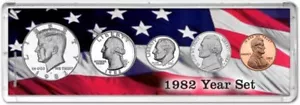 Year Coin Gift Set, 1982 - Picture 1 of 2