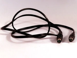 S-VIDEO MALE TO MALE 4 PIN CABLE, 4 FEET LENGHT - Picture 1 of 1