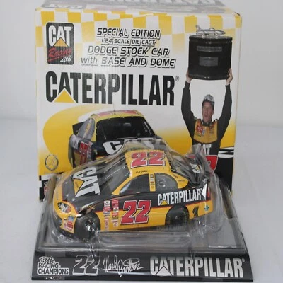 WARD BURTON 2002 RC AUTHENTICS #22 DAYTONA 500 RACE WIN CATERPILLAR DODGE XRARE! - Image 1 of 4