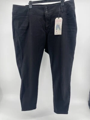 Jeggings Vanilla Star Your Best Talla Grande 20 Negros Denim Nuevos con Etiquetas Foto 1 de 4