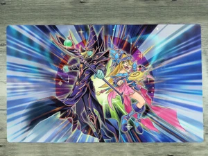 Yugioh Playmat Yu-Gi-Oh! TCG CCG Mat The Dark Magicians Trading Card Game Mat